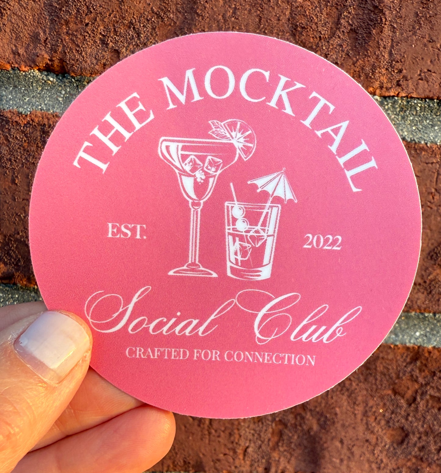 Sticker Mocktail Social Club