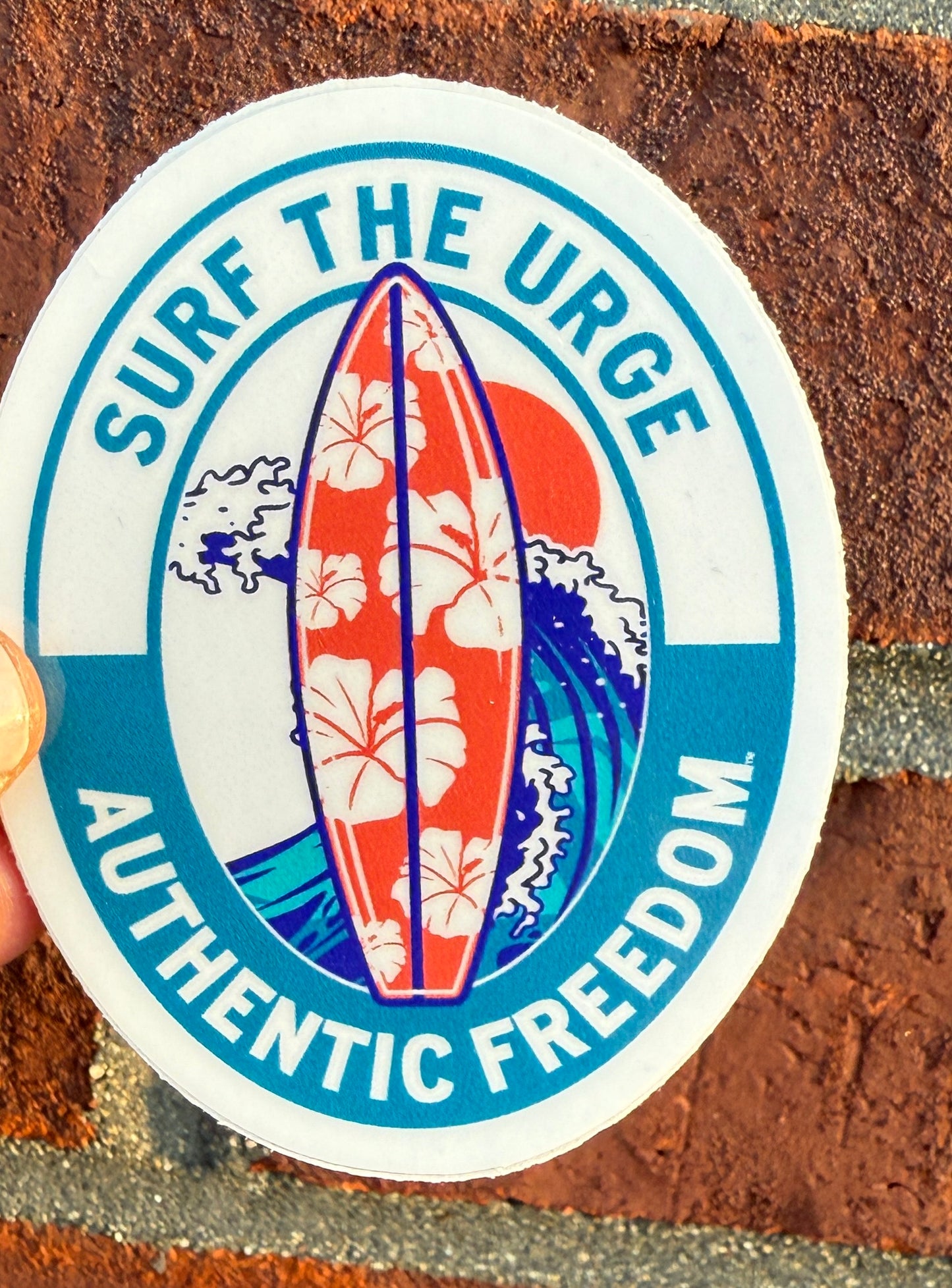 Sticker Surf The Urge