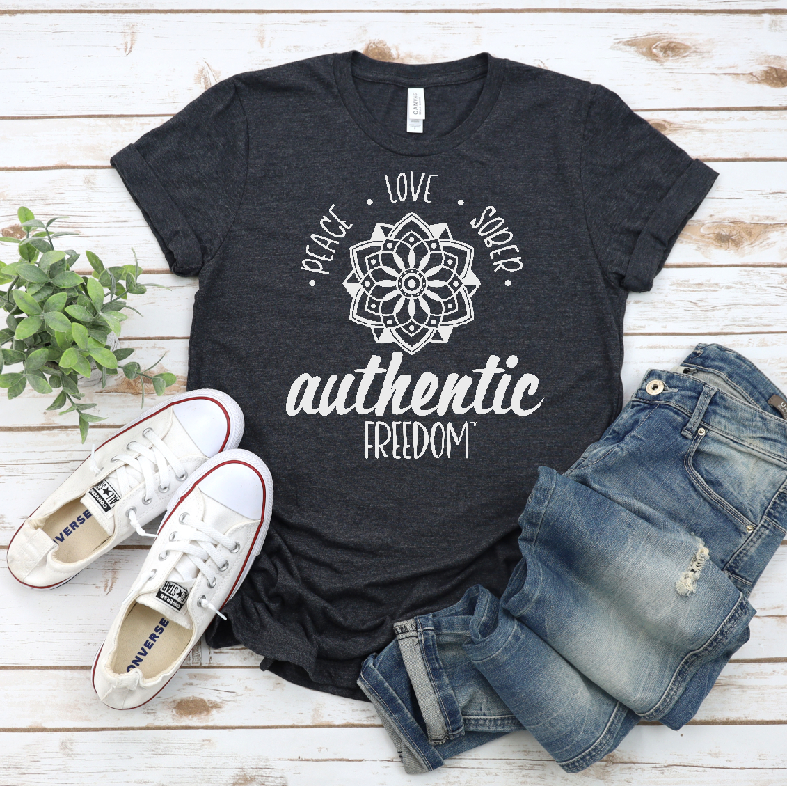 Peace Love Sober T-Shirt