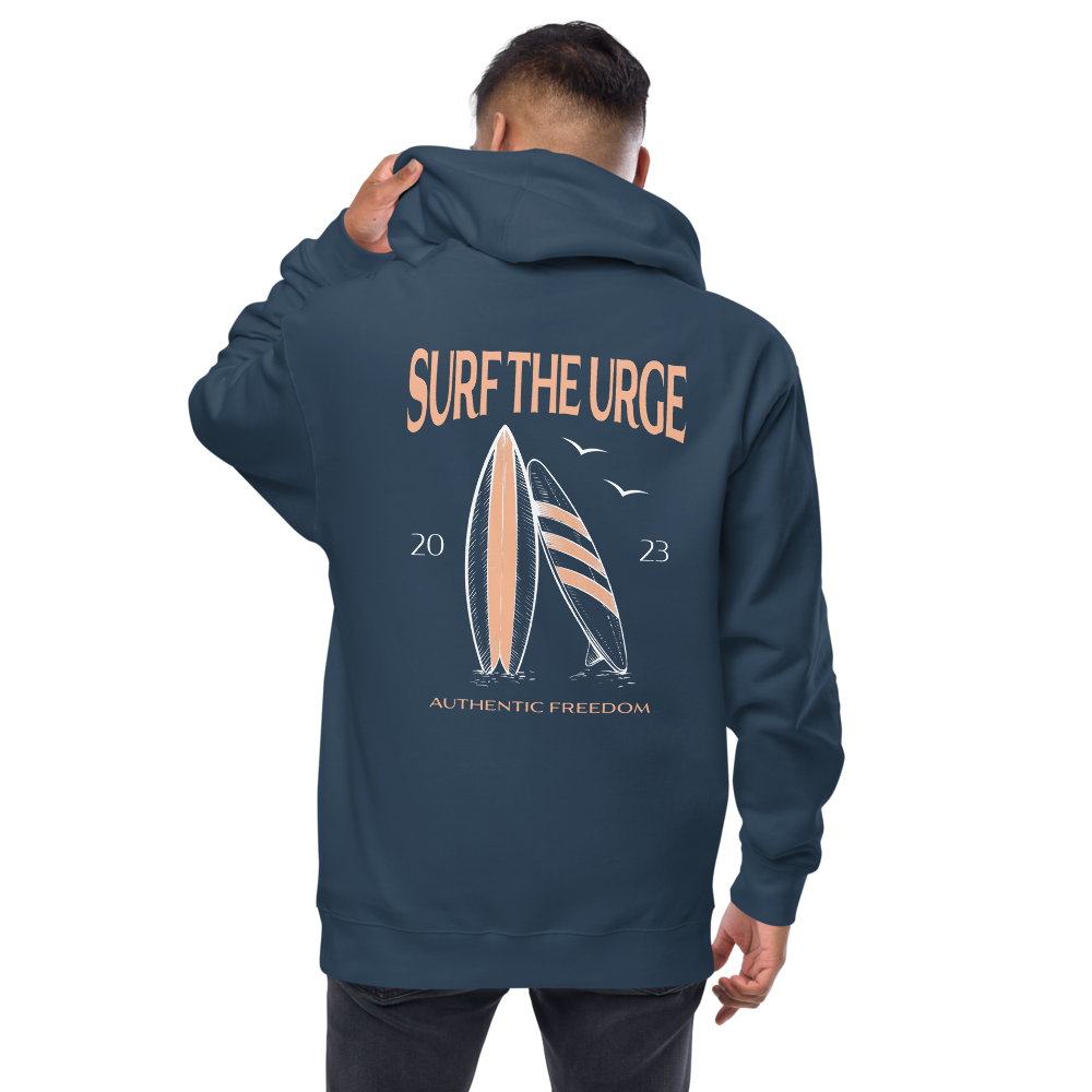 Surf The Urge Zip Up Hoodie