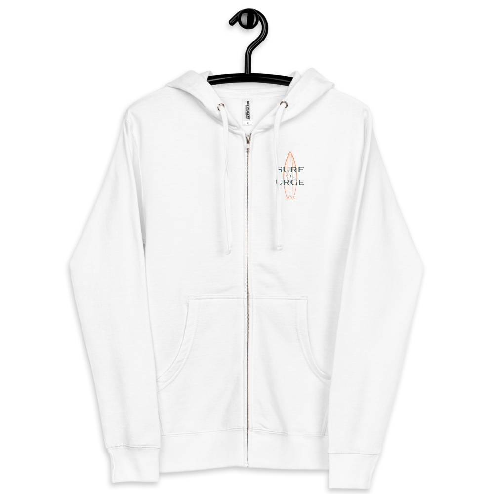 Surf The Urge Zip Up Hoodie