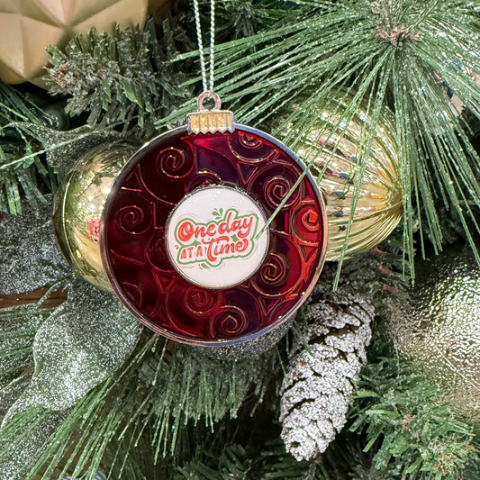 One Day At A Time Holiday Christmas Ornament 