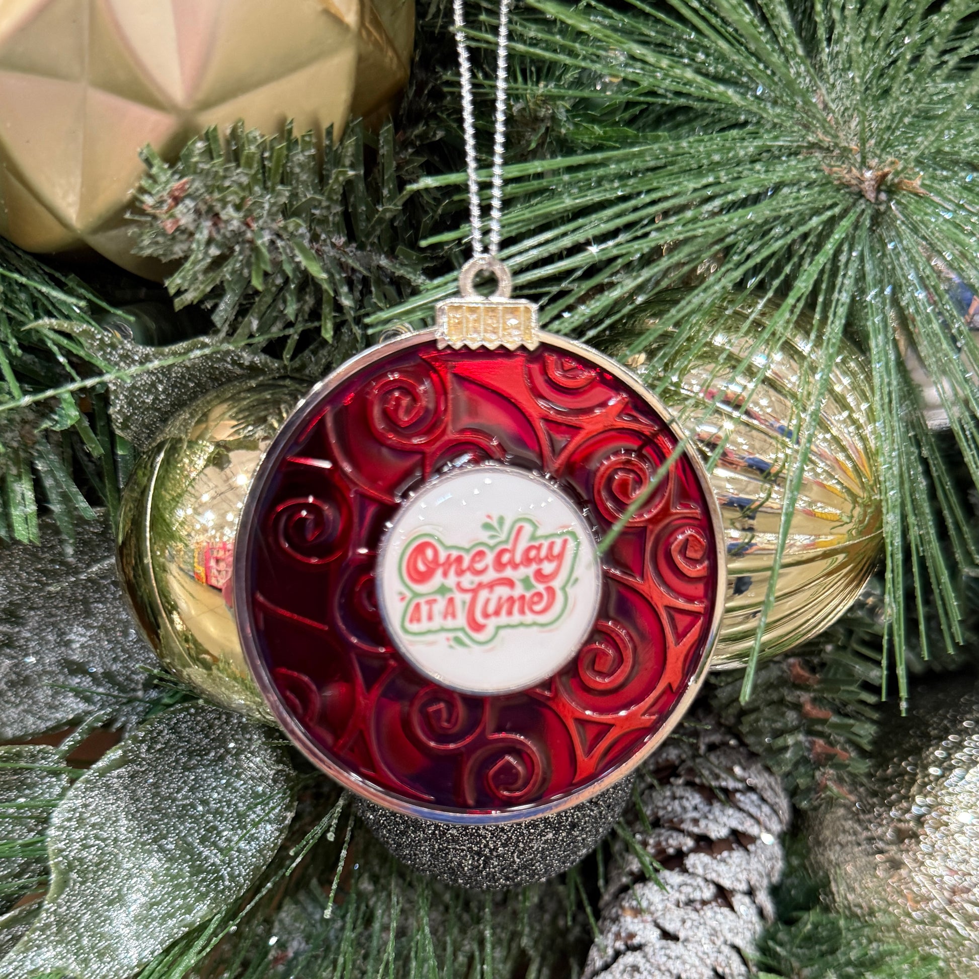 One Day At A Time Holiday Christmas Ornament 