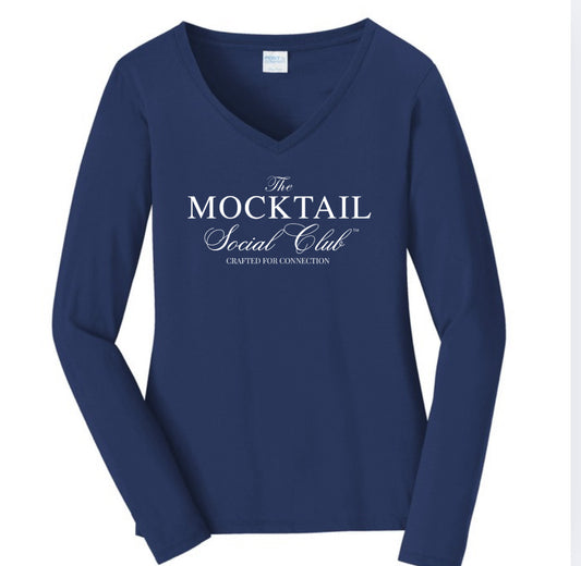 Mocktail Social Club V-neck Long Sleeve T-Shirt