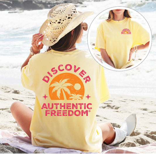 Discover Authentic Freedom Short Sleeve