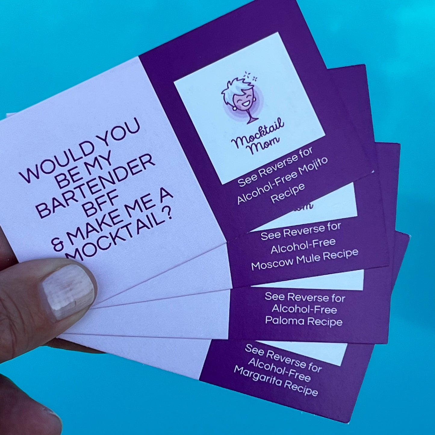 Mocktail Cards For Bartenders